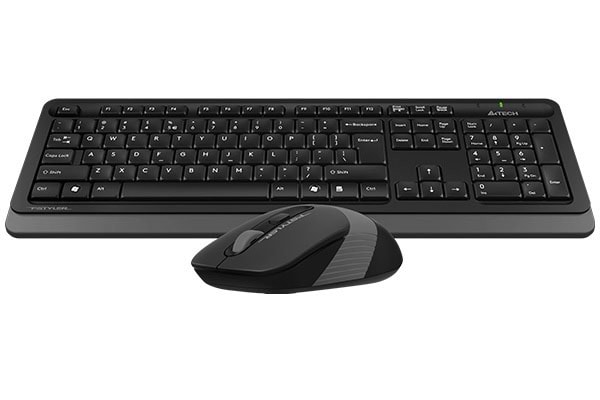 Фото - Клавіатура + миша бездротова A4tech FG1010 (Grey)