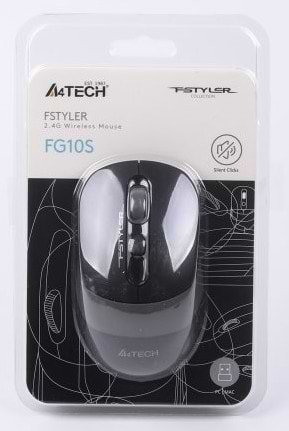 Фото - Миша бездротова A4tech FG10s (Grey)