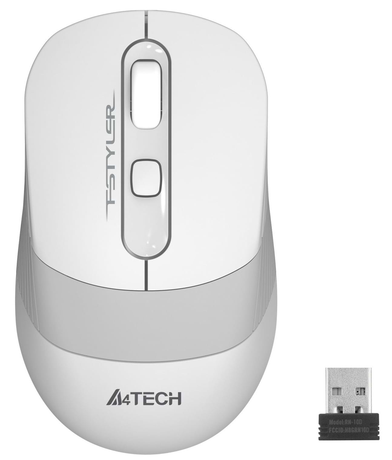 Миша бездротова A4tech FG10s (White) - Фото 1