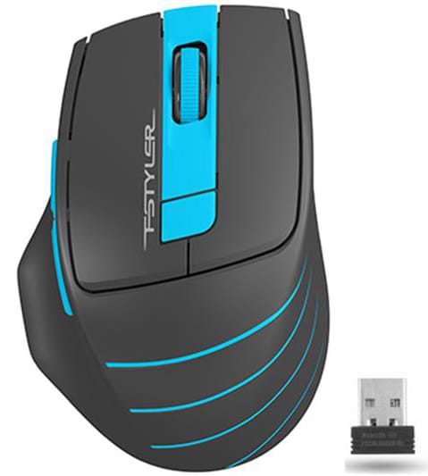 Миша бездротова A4tech FG30 (Blue) - Фото 1