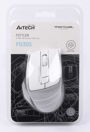 Фото - Миша бездротова A4tech FG30s (White)