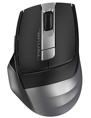 Миша бездротова A4tech FG35 (Black - Grey) - Фото 1