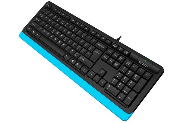 Фото - Клавіатура дротова A4tech FK10 (Blue)