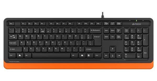 Клавіатура дротова A4tech FK10 (Orange) - Фото 1