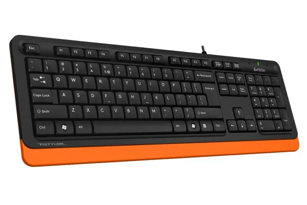 Фото - Клавіатура дротова A4tech FK10 (Orange)