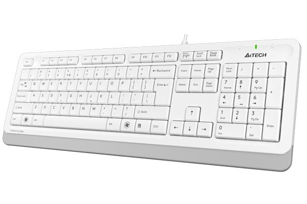 Фото - Клавіатура дротова A4tech FK10 (White)