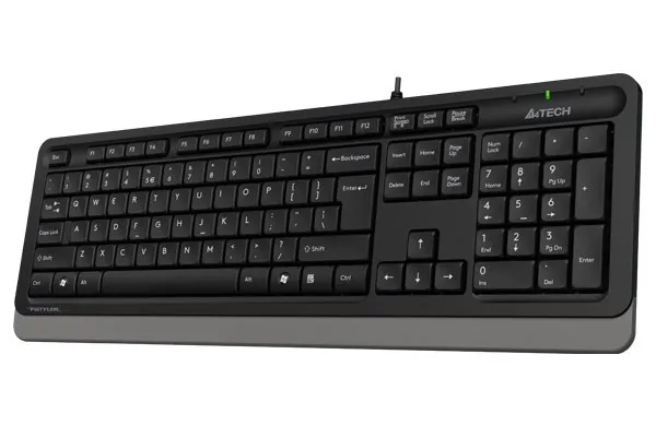 Фото - Клавіатура дротова A4tech FK10 (Grey)
