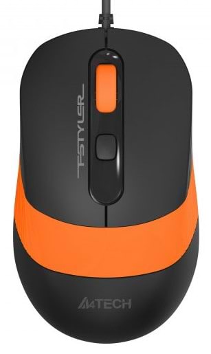 Миша дротова A4tech FM10s (Orange) - Фото 1