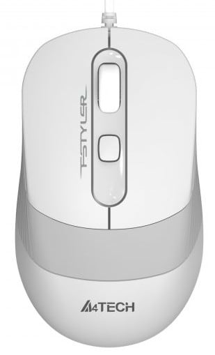 Миша дротова A4tech FM10s (White) - Фото 1