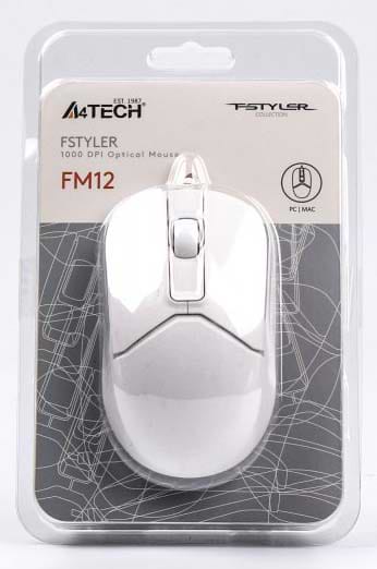 Фото - Миша дротова A4tech FM12 (White)