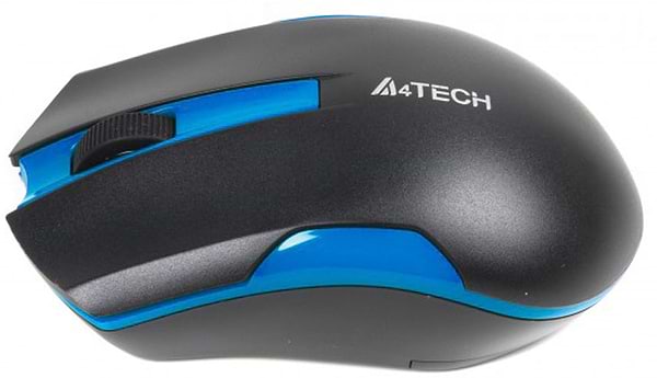 Фото - Миша бездротова A4tech G3-200N (Black+Blue)