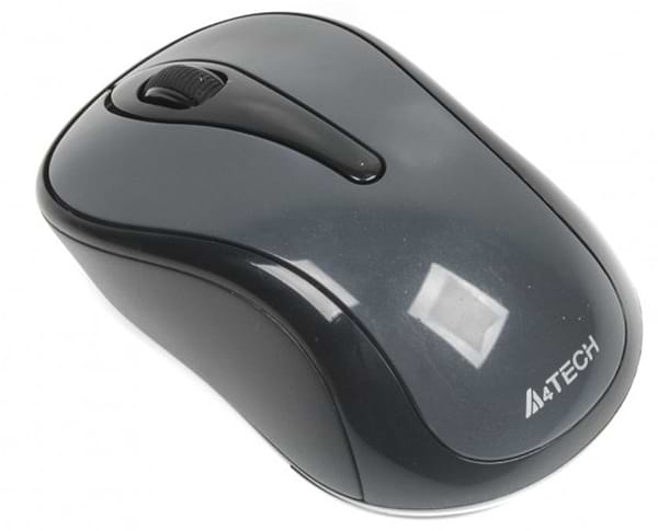 Фото - Миша бездротова A4tech G3-280N (Glossy grey)