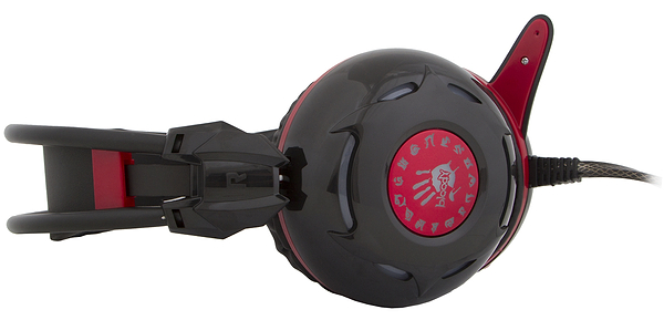 Фото - Уцінка - Гарнітура дротова ігрова Bloody G300 (Black+Red)
