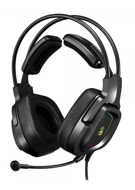 Гарнитура проводная игровая Bloody G575P Black - Фото 1