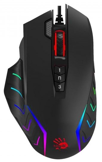 Фото - Миша дротова ігрова Bloody J95s  (Black)