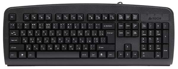 Фото - Клавіатура дротова A4tech KB-720 USB Black