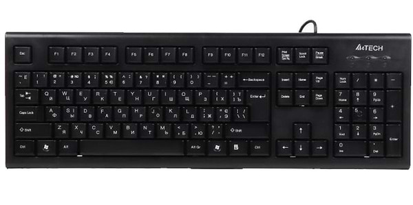 Фото - Клавиатура+мышь A4tech KR-8372 USB Black