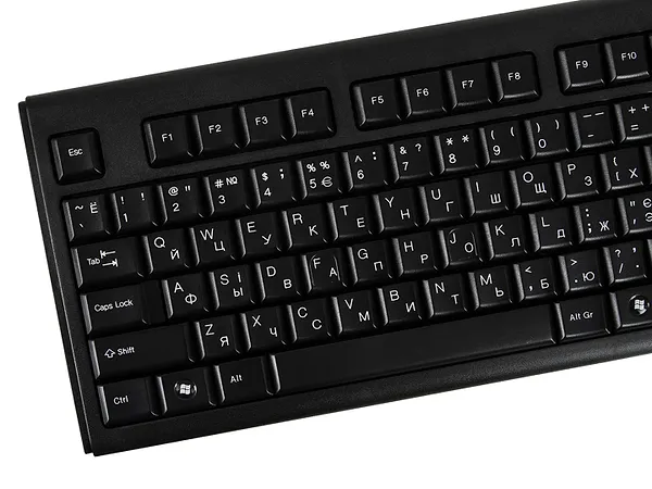 Фото - Клавіатура дротова A4tech KR-83 PS/2 Black