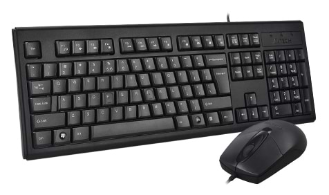 Фото - Клавіатура+миша A4tech KRS-8372 Black USB
