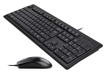 Фото - Клавіатура+миша A4tech KRS-8372 Black USB