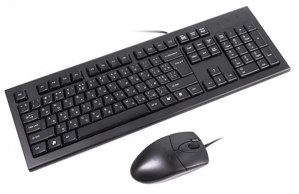 Фото - Клавіатура+миша A4tech KRS-8520D Black
