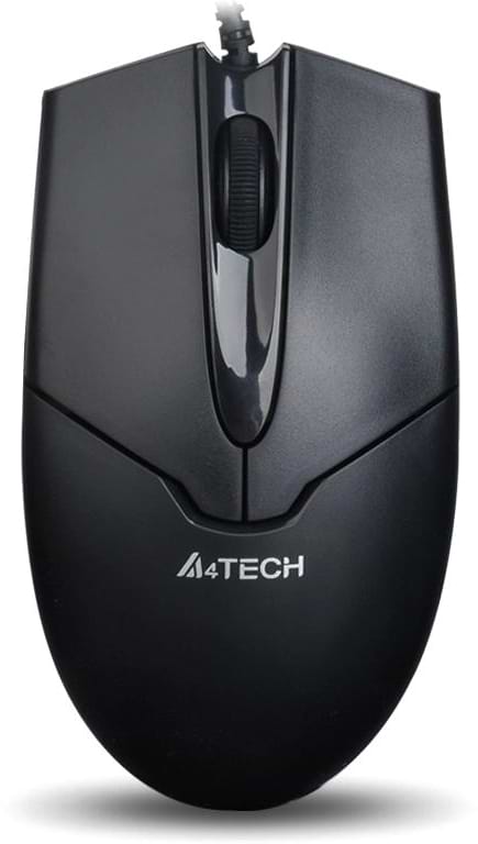 Миша дротова A4tech OP-550NU Black USB V-Track - Фото 1