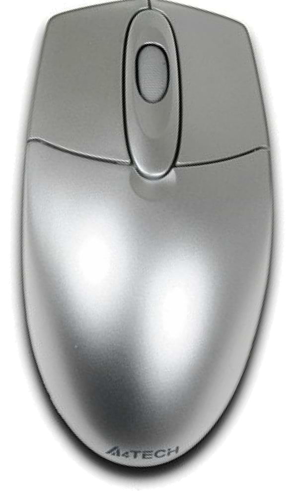 Фото - Миша дротова A4tech OP-720 USB (Silver)