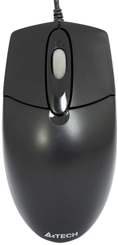 Фото - Уцінка - Миша дротова A4tech OP-720 PS/2 (Black) #