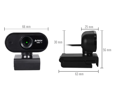 Фото - Веб-камера для комп'ютера A4tech PK-925H 1080P, USB 2.0
