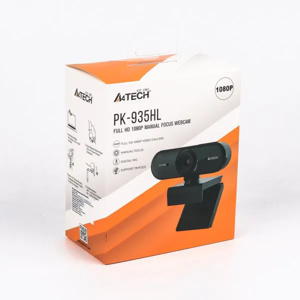 Фото - Веб-камера для компьютера A4tech PK-935HL 1080P Black