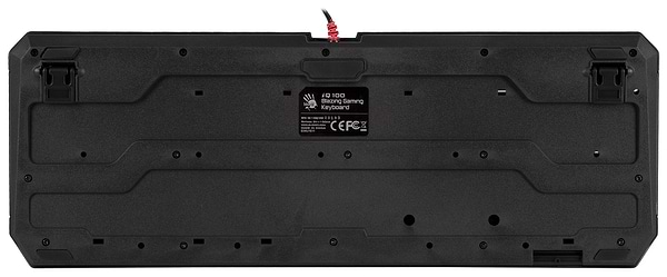 Фото - Клавіатура дротова ігрова Bloody Q100 (Black)