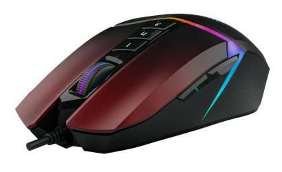 Фото - Мышь проводная игровая Bloody W60 Max (Gradient Red)