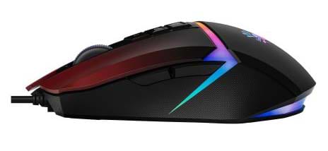 Фото - Мышь проводная игровая Bloody W60 Max (Gradient Red)