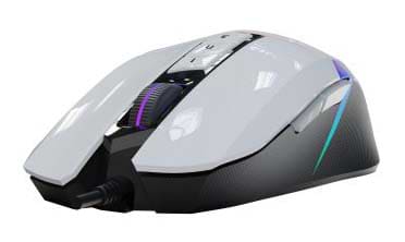 Фото - Мышь проводная игровая Bloody W60 Max (Panda White)