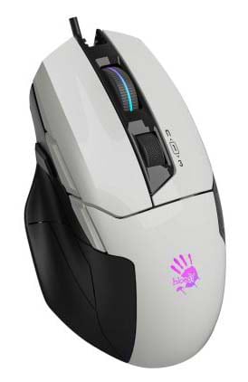 Фото - Мышь проводная игровая Bloody W70 Max (Panda White)