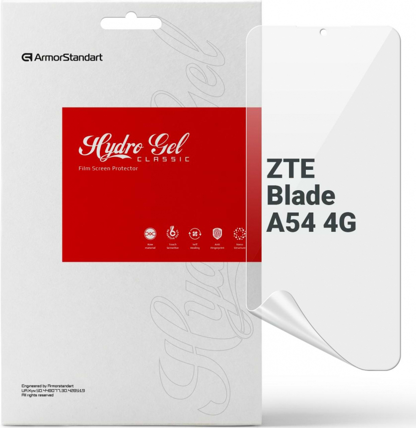 Захисна плівка для смартфону Armorstandart for ZTE Blade A54 4G (ARM70662)
