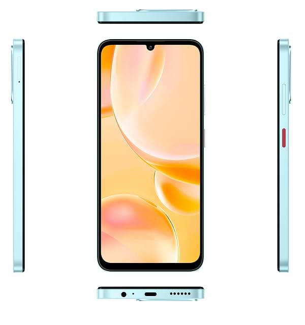 Фото - Смартфон ZTE Blade A55 4/128Gb Water Blue