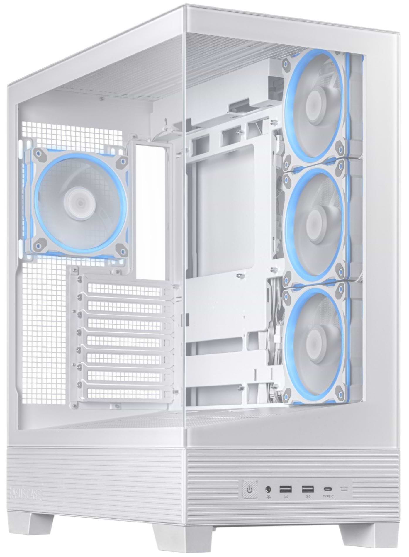 Корпус Asus A31 PLUS TG ARGB  WHITE (90DC00R3-B19000)