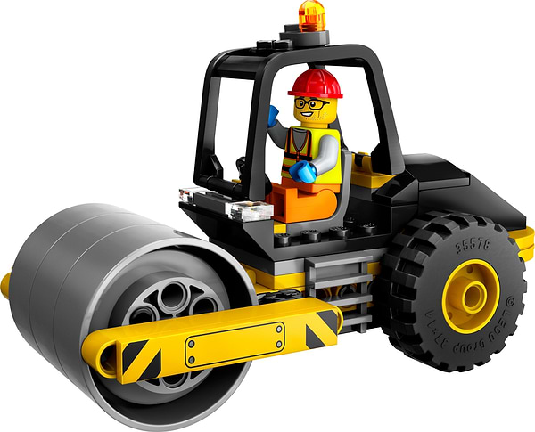Фото - Конструктор LEGO City Будівельний паровий каток (60401)