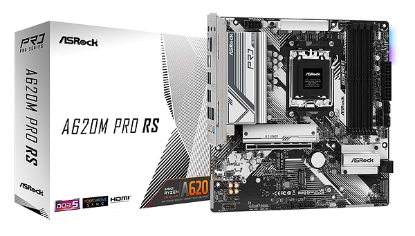 Фото - Материнская плата ASRock A620M PRO RS DDR5