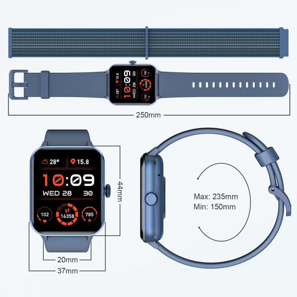 Фото - Смарт-годинник Blackview R50 Blue