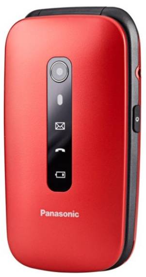 Фото - Мобільний телефон Panasonic KX-TU550EXR Red