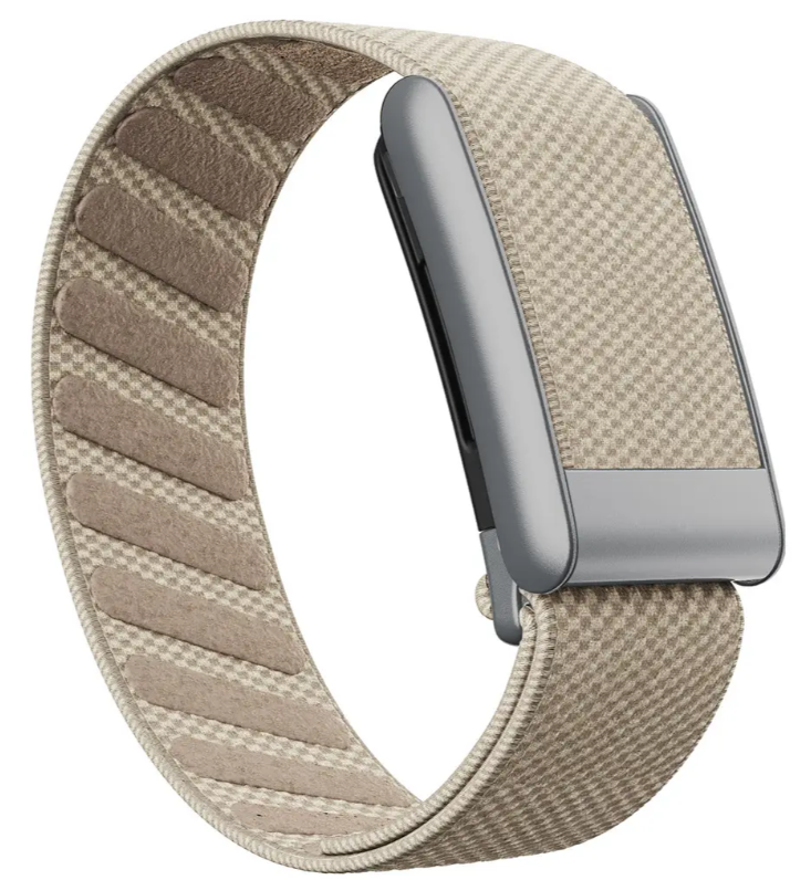 Ремешок для фитнес-браслета Armorstandart SuperKnit for Whoop MG Beige with Silver (ARM93109)
