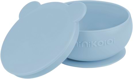 Тарілка для малюка MinikOiOi Bowly - Mineral Blue (101080003)