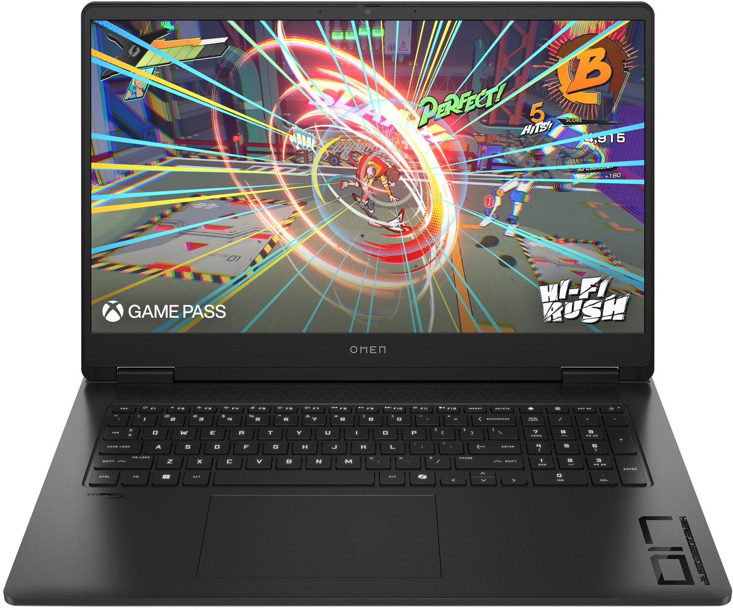 Ноутбук игровой HP OMEN Gaming 17-db0015ua (A4AB7EA) Shadow Black - Фото 1