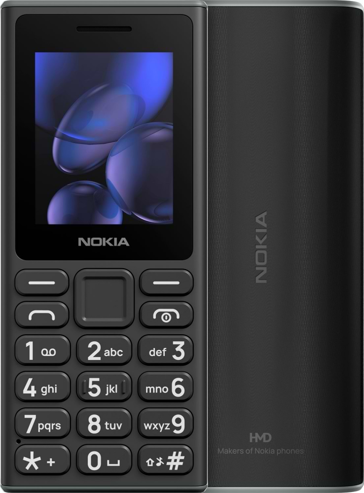 Мобильный телефон Nokia 105 DS 2024 Black - Фото 1