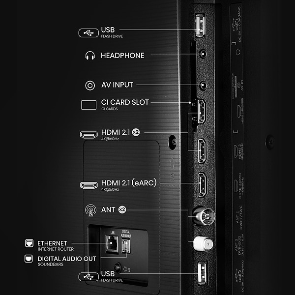 Фото - Телевізор Hisense 85A6Q