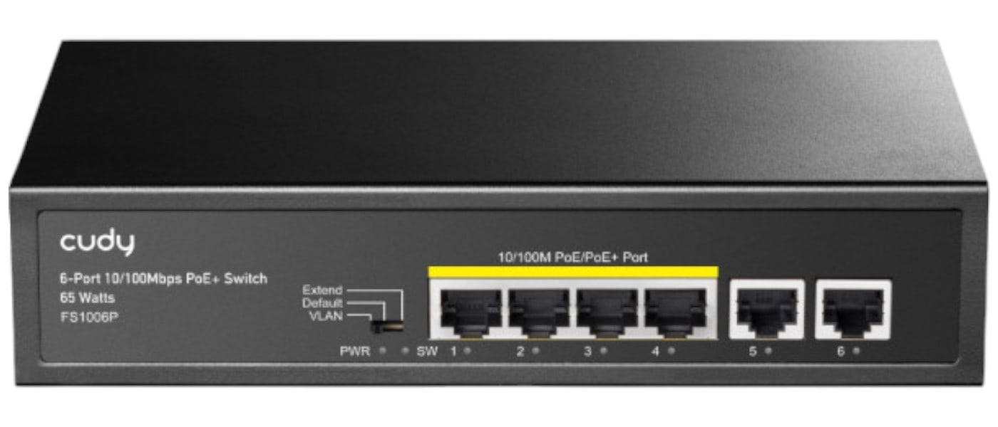Коммутатор локальної мережі (Switch) Cudy FS1006P