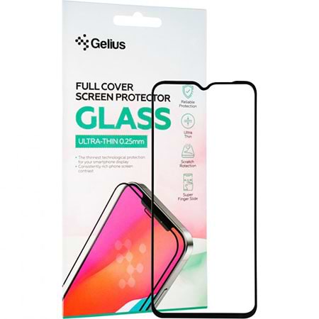 Защитное стекло для смартфона Gelius Full Cover Ultra-Thin 0.25mm for Samsung A736 (A73) Black (91073)