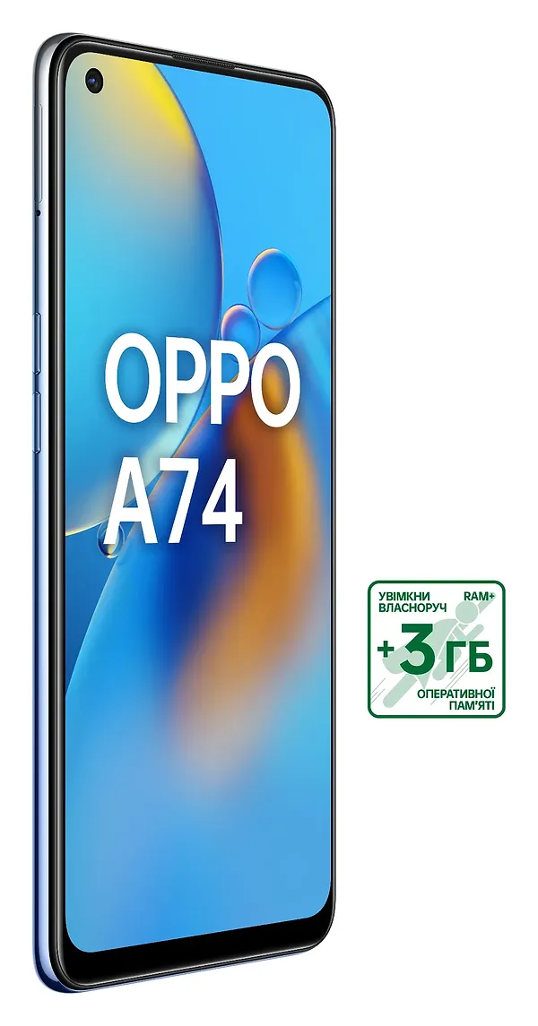 Фото - Смартфон OPPO A74 4/128Gb Blue